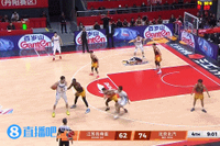 首秀亮眼！赵睿全场9中4&三分4中2 贡献10分1板4助 正负值+18