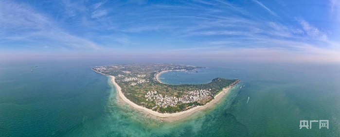 涠洲岛航拍（央广网记者  梁瑜琳  摄）