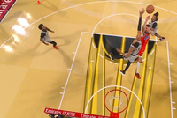 👽敢挑战我？切特拉开单打文班 惨遭劈头盖脸迎面血帽！