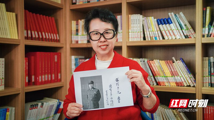 陈宝仓烈士外孙女李敏。