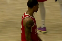 弹簧人啊！混音队球员杰森·肯特空切单臂炸裂隔扣丹尼斯