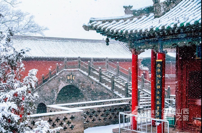 图为临汾霍州娲皇庙。