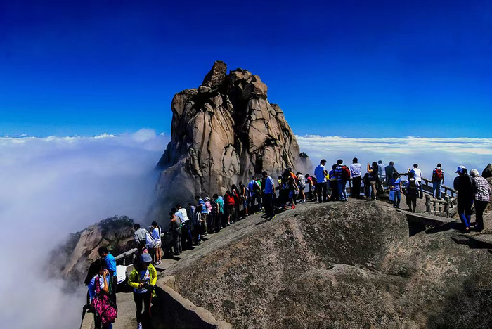 天柱山风景区。朱康宁摄