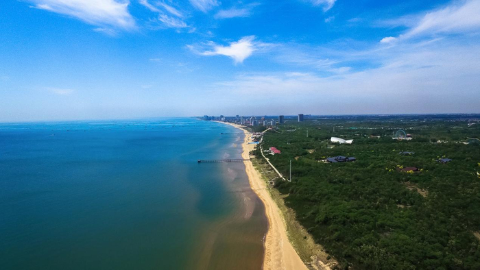 图为北戴河新区一角。秦皇岛市委网信办供图