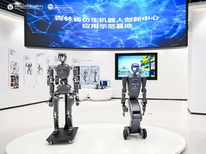 吉林省仿生机器人创新中心应用示范基地。受访者供图