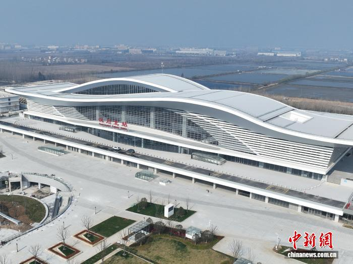 图为汉川北站。　邱晟 摄