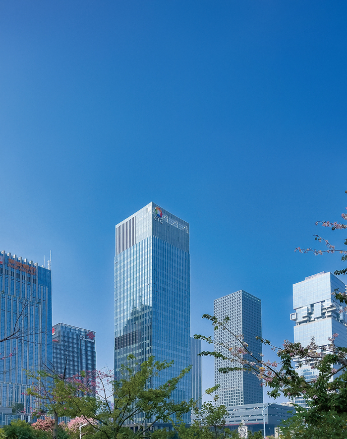 深圳港中旅大厦实拍图