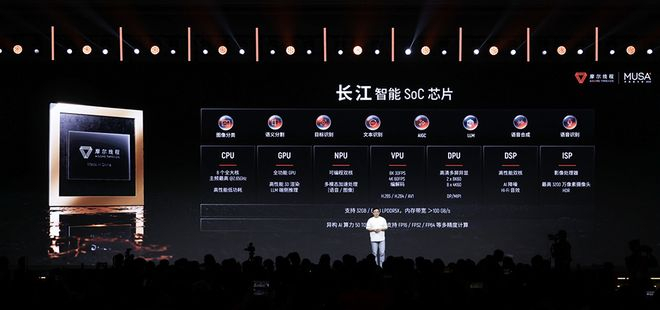 摩尔线程还披露了图形技术路线图：率先拥抱“图形+AI”，实现硬件级光线追踪加速。