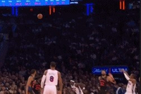 百步穿杨！马克西撤步三分再中 率队打停尼克斯