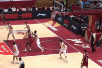 回到同一起跑线！约翰逊转身后仰压哨命中 浙江半场和福建打平