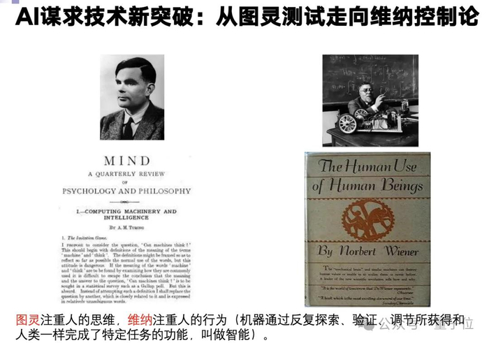 今天看来，我们有了一定的条件去践行维纳的控制论，这会让AI再上一个台阶。