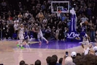 会是绝杀吗？基昂特·乔治晃起防守打成神奇3+1反超