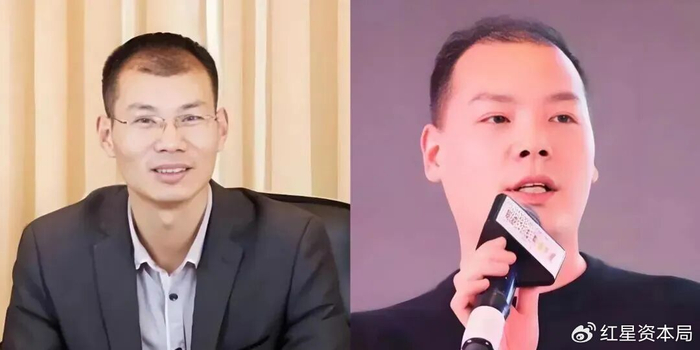 蜜雪冰城创始人张红超（左）、张红甫（右），图据大河报