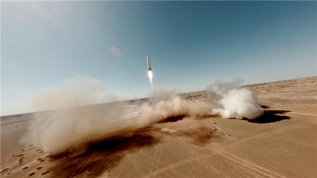 2024年09月22日,星云一号高空回收飞行试验(图源:深蓝航天官网)