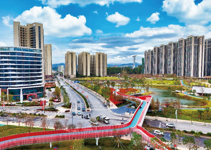 图为信宜玉都新区