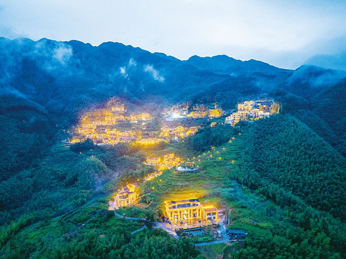 图为钱排镇马安村