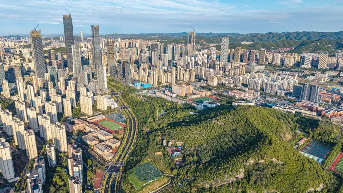 △茂岭山实景图