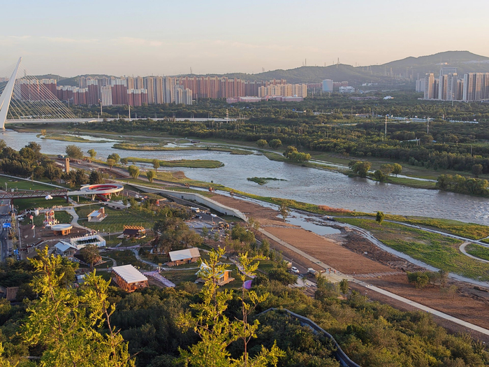 9月6日，石景山区“两园一河”协同联动发展成果精彩呈现。北京日报记者 吴镝摄