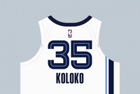 球衣记者：灰熊新援科洛克将穿35号球衣 队史上一位是巴格利