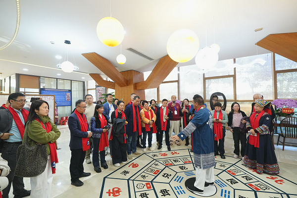 （图13：柏君鸿老师阐释“九维能量平衡体系”）