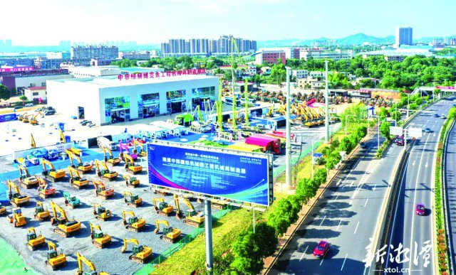 功能定位清晰、产业特色突出的专业园区。（方阳 摄）