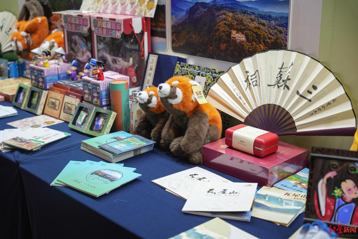 ▲活动现场展示区域的展品