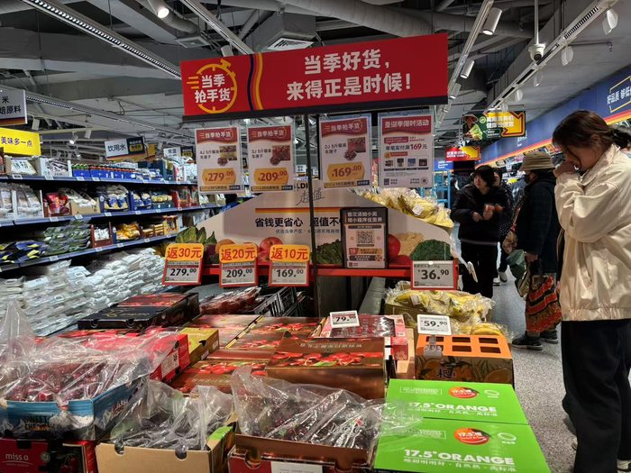 为消费者带来优质好物。劳动报记者贡俊祺 摄影