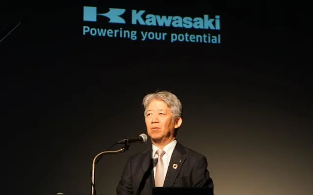 ​川崎重工社长桥本康彦（资料图）