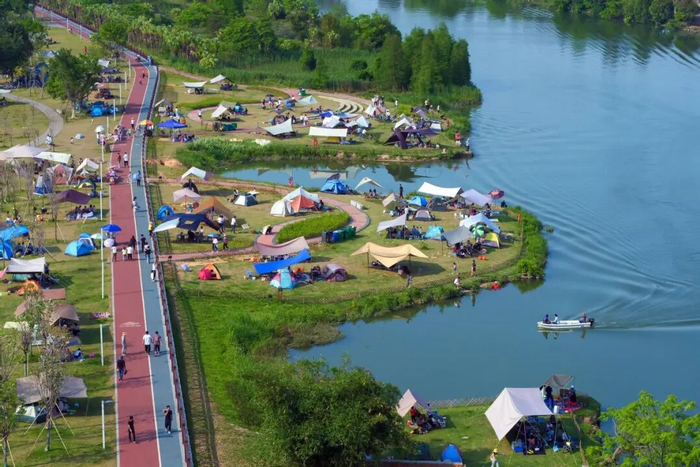 江门水道。新会区水利局提供