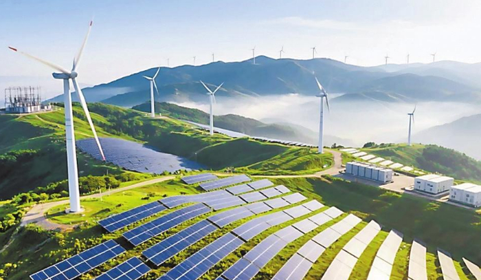 楚雄州百万千瓦级风光储一体化新能源基地。 云南能投集团供图