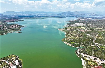 永定河上的官厅水库