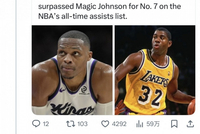 好友称赞威少为历史最佳之一詹姆斯评论赞同