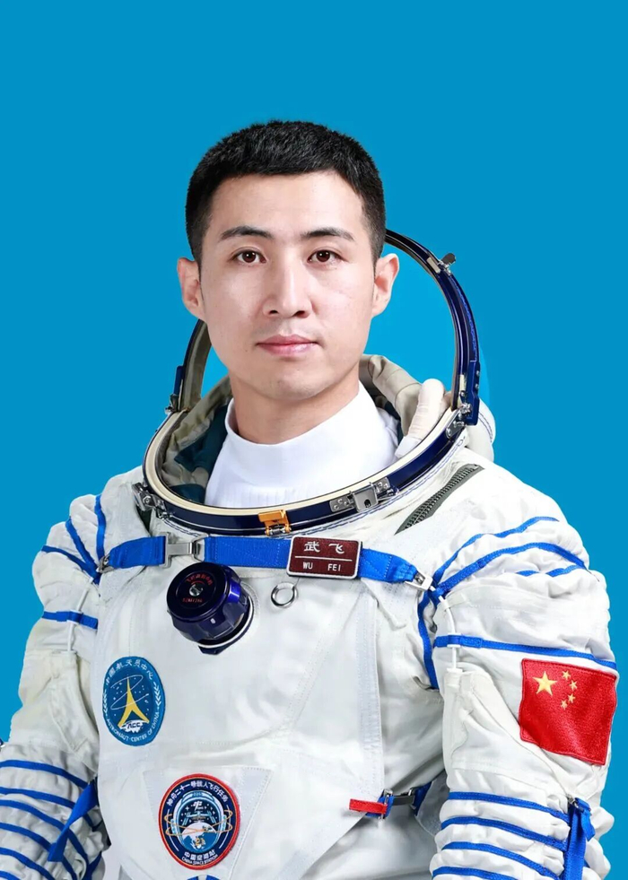 　　神舟二十一号乘组航天员武飞。