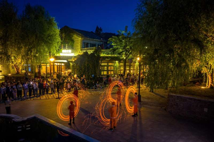 12月31日晚，古北水镇将上演精彩的文旅活动。受访者供图