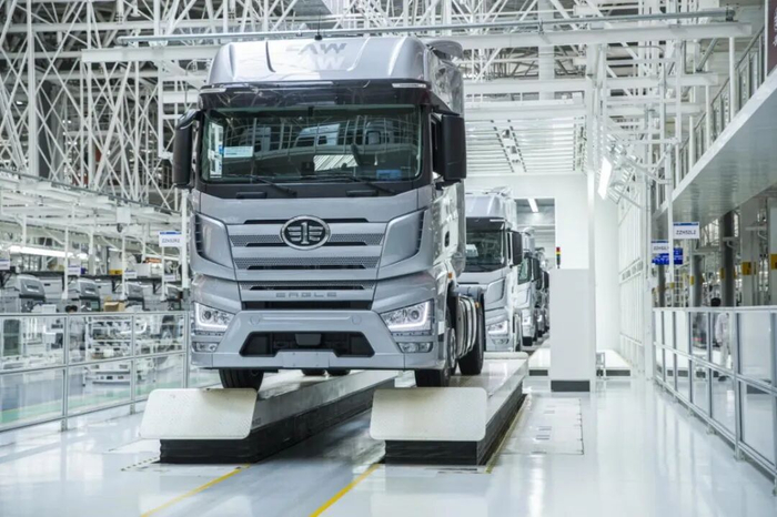 中国一汽解放J7整车智能工厂