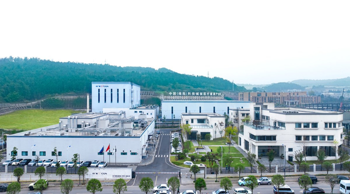 中广核医用同位素生产基地。中广核同位素科技（绵阳）有限公司供图