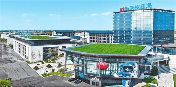 河南航天枢纽港。记者 陈晨 摄