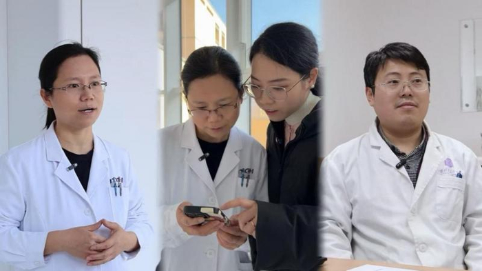 左图为艾米首诊医生郭晓娟，右图为艾米无痛胃镜操作医生刘金哲