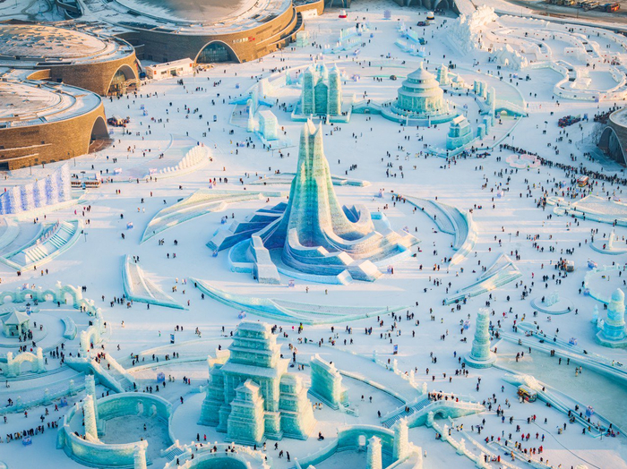 哈尔滨冰雪大世界 图源：图虫创意
