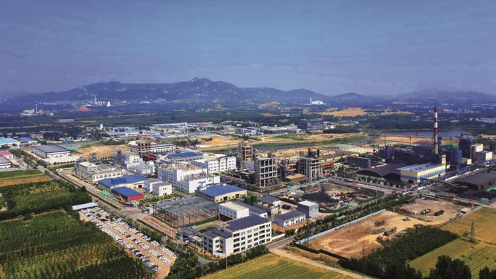 “泰山锂谷”项目鸟瞰图