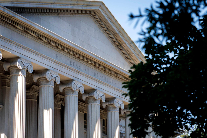 △美財政部（資料圖）