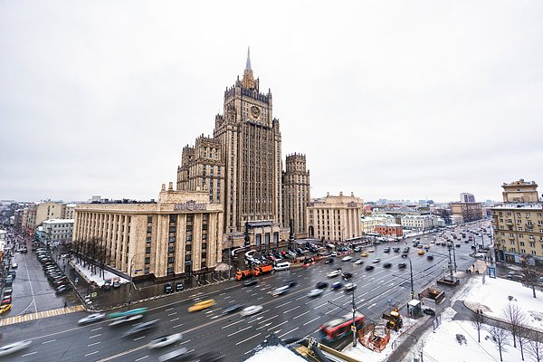 △俄外交部（資料圖）