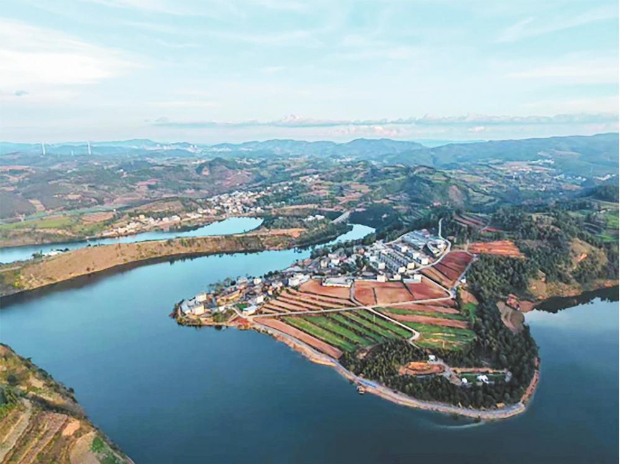 黄坝村。 王家庄街道供图