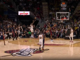 手感火热！哈达威压哨跳投稳稳命中 掘金领先9分进入第四节