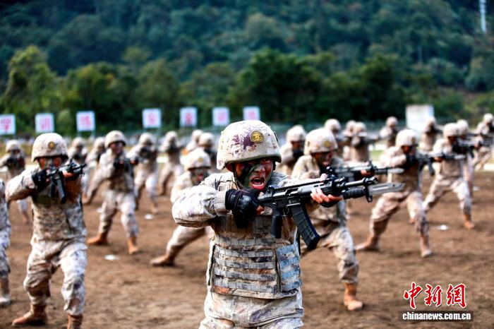 图为训练现场。杨振坤 摄