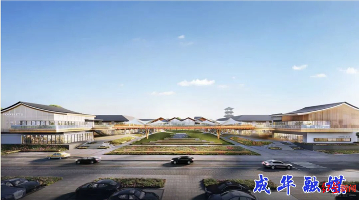 ▲成都百联奥特莱斯广场项目效果图