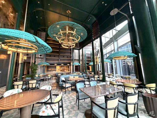 徐家汇中心安达仕酒店（实际空间形态以酒店正式营业后为准）。舒抒 摄
