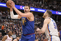 掘金今日挑战76人 约基奇&amp;穆雷等首发五大将+瓦兰等合计八人缺席