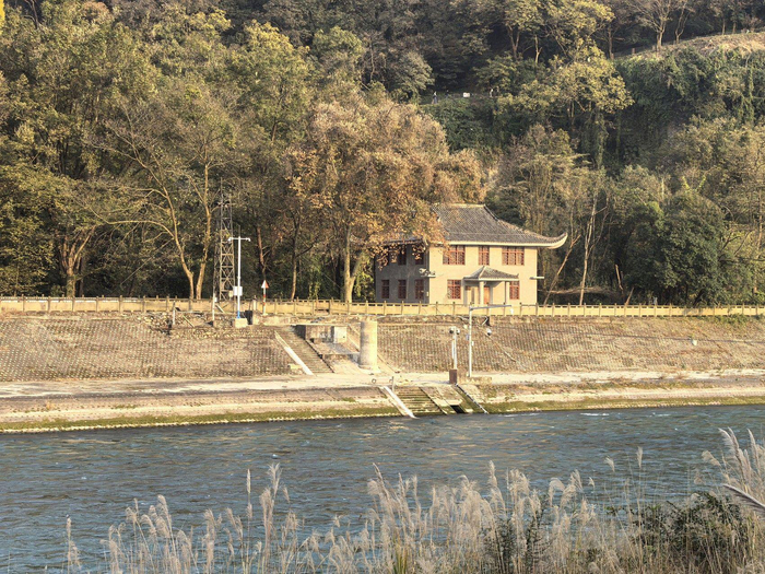 都江堰水文站。四川省成都水文中心都江堰测报中心供图
