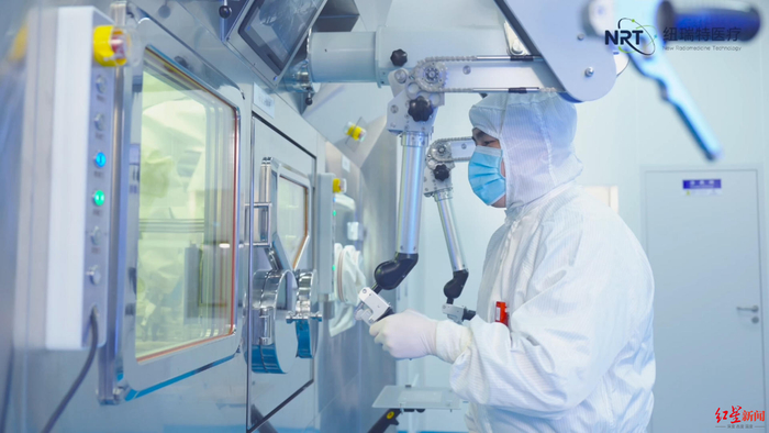 ▲成都纽瑞特医疗科技股份有限公司的实验室画面。受访者供图